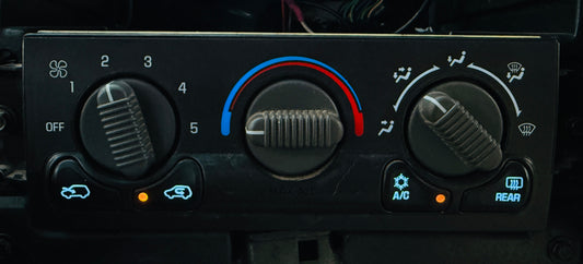 Rebuilt 1999-2002 Manual Climate Control Module